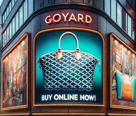 can you order Goyard online